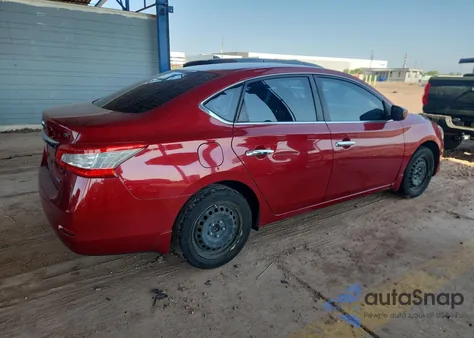 2013 Nissan Sentra S z USA, uszkodzony, nr VIN 3N1AB7AP3DL689837